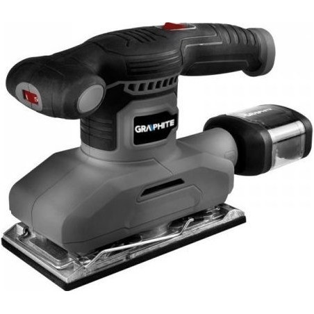 Graphite-Schleifmaschine Exzenterschleifer (Exzenterschleifer 260 W, Schleifplatte 90 x 187 mm)