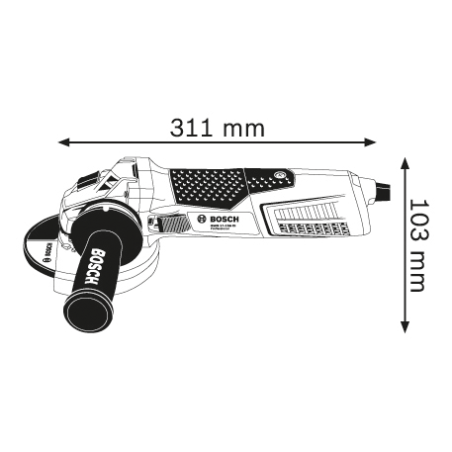Bosch-Schleifmaschine GWS 19-125 CIE