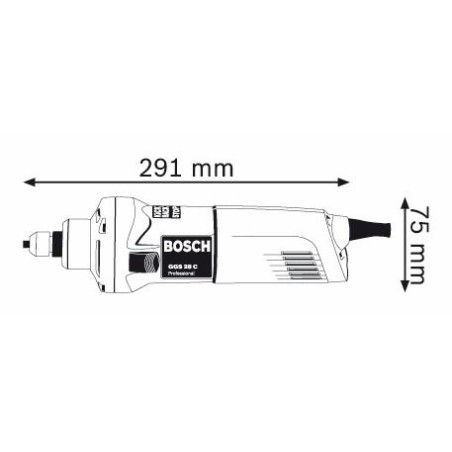 Bosch-Schleifmaschine GGS 28 C