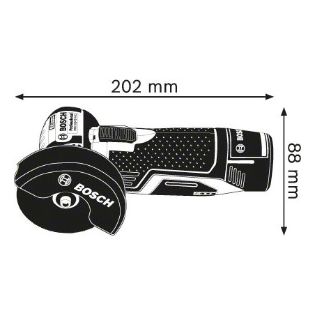 Bosch-Schleifmaschine GWS 12V-76