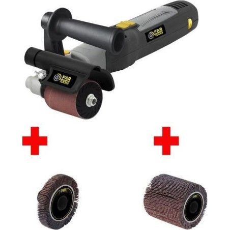 Schleifmaschine Fartools FARTOOLS-SET RDP601 PRÄZISIONS-RENOVATOR + PRÄZISIONSBÜRSTE FÜR SCHLEIFBÄNDER + BÜRSTE FÜR SCHLEIFBÄNDER