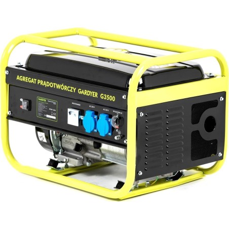 Gardyer-Aggregat STROMERZEUGUNGSANLAGE EINPHASIGER STROMGENERATOR GARDYER G3500 3,1 kW –  – AUTORISIERTER DEA