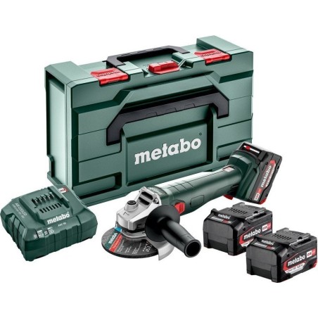 Metabo-Winkelschleifer METABO.WINKELSCHLEIFER 18 L 9-125 QUICK 3x4,0Ah