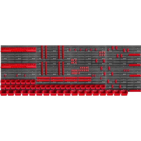 Kadax KADAX Werkzeugtafel Wand 232 x 78 cm, 132 Teile