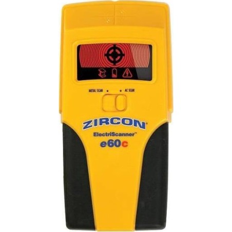 Zircon Metalldetektor E60C (Eisen- und Nichteisenmetalle, stromführende Kabel)