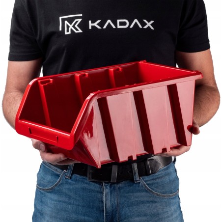 Kadax Aufbewahrungsbehälter für Katzentoiletten, Organizer, 390 x 240 mm, 10er-Pack