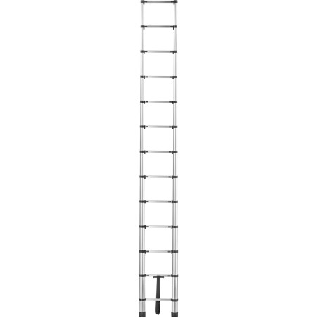 KADAX Aluminium-Teleskopleiter HOME 3,8 m, 13 Sprossen