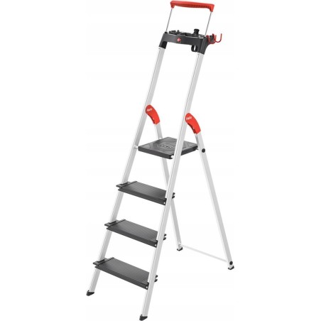Hailo HAILO Kapnes Haushaltsabfallbehälter L100 TopLine / Aluminium / 4-fach 038050407