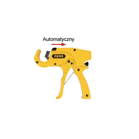 Rems Kunststoffrohrschere ROS P35A mit automatischem Rückzug, 35 mm – 291220