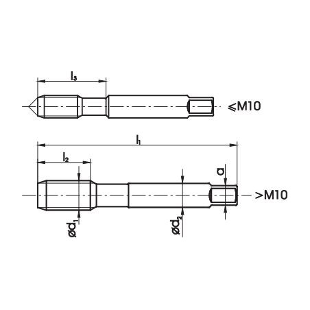 Fanar Handgewindeschneider M18x1,25, 2 Stück (A1-220001-0184)