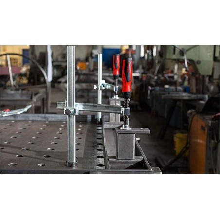 Bessey BESSEY Spannvorrichtung TWV28 300/175 mit Hebel – für Schweißtische mit variabler Ausladung