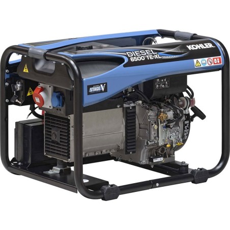 Stromaggregat Electric Generator KOHLER Diesel 6500 TE XL C5