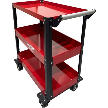 AWTOOLS Metall-Werkstattwagen, 3 Ebenen / 100 kg