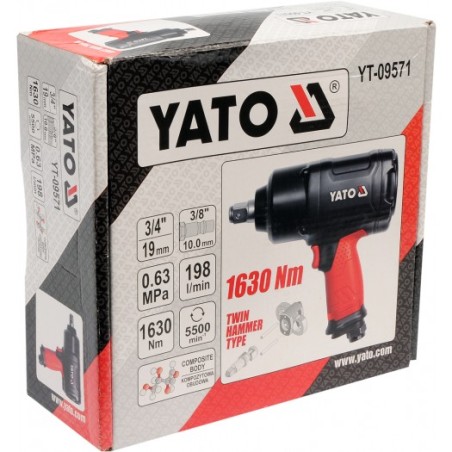Yato YT-09571 Schlagschrauber 6,3 bar 3/4"
