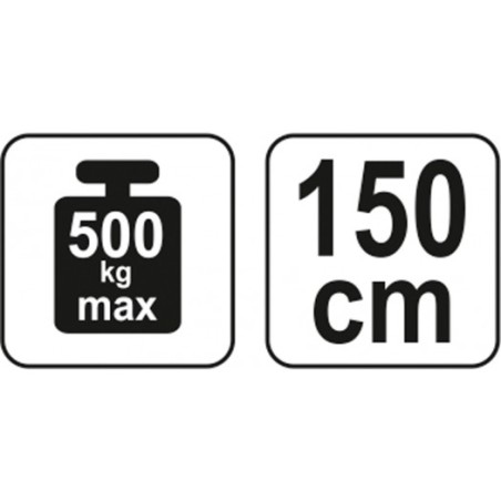 Yato Motor-Aufhängungsbalken, Tragkraft 500 kg – YT-55568