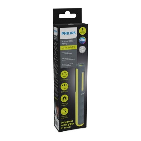Kabellose Werkstattlampe PENLIGHT, Xperion, COB-LED-Lichtquelle, Lichtstrom 120/200 lm, Leistung: 2 W, Akkukapazität