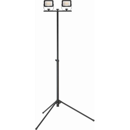 Werkstattlampe 2×30 W SMD-LED, 2×3300 lm, Stativ, IP65 Dedra L1074-32