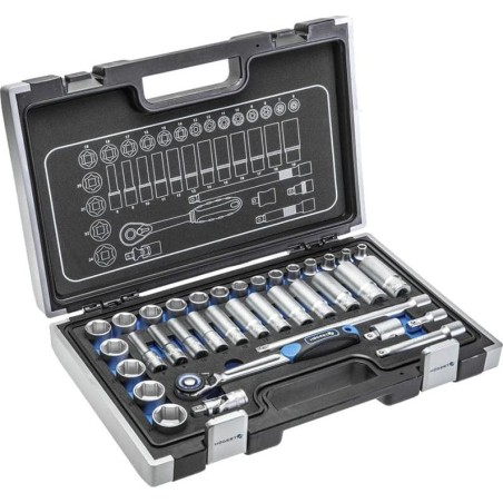 Högert Technik Werkzeugset, 36-teilig (HT1R465)