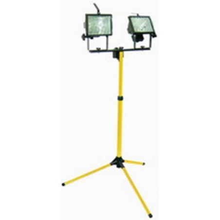 Mega-Halogen-Doppelleuchte auf Stativ, 2×500 W – 66157