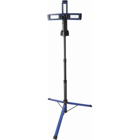 Dedra Multifunktionale, klappbare LED-Leuchte, 4500 lm, Stativ, zwei Lichtfarben