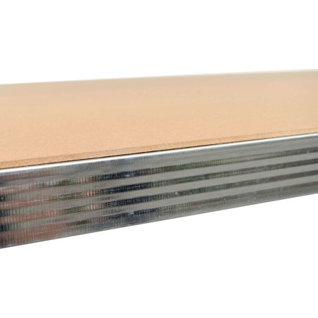 AWTools AWTOOLS REGAL MIT 5 EINLEGEN 180x90x40, TRAGFÄHIGKEIT 250 KG / 5,0 MM – STECKVERSCHLUSS, SCHNELLE MONTAGE