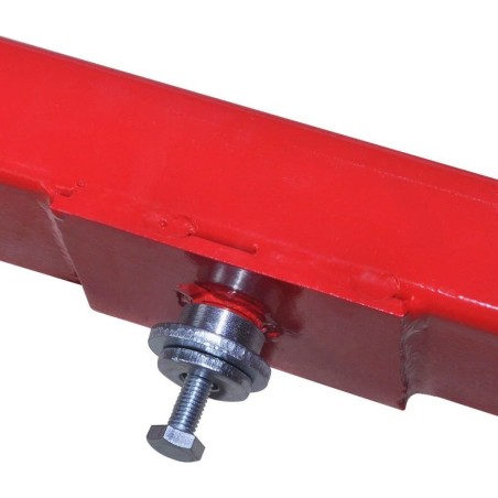 vidaXL Adapter für Querstrebe zum Heben, 2 Tonnen, rot (141973)