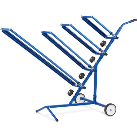 MSW Lackierwagen für Papierrollen von 30 bis 100 cm, für 4 Rollen Lackierwagen für Papierrollen von 30 bis 100 cm, für 4 Rollen
