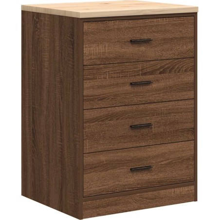 Garagenschrank, Eiche braun, 60 x 51 x 85 cm