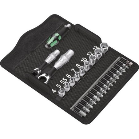 Wera Kraftform Kompakt Zyklop Mini 2 Werkzeugsatz, 27-teilig (05135918001)