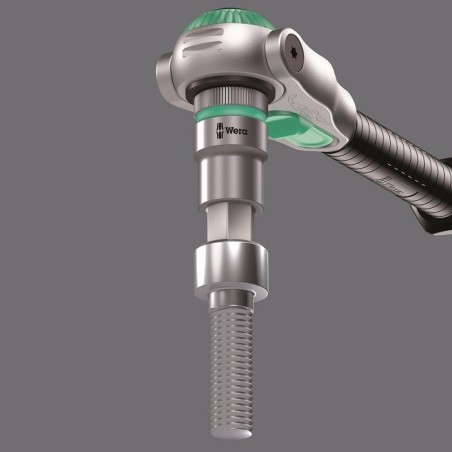 Werkzeugset Wera Wera 9722 mit Schaumstoffeinlage 8000 C Zyklop 1/2-Zoll-Ratschen-Set, 31-teilig, Werkzeugset (schwarz/grau, Ratsche und Steckschlüsseleinsätze)