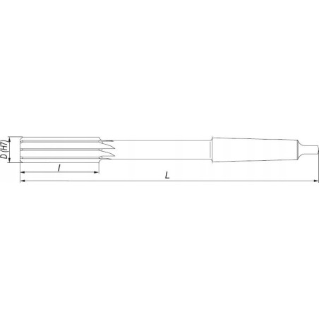 Fenes-Schaftfräser, Durchmesser 14 mm, HSS