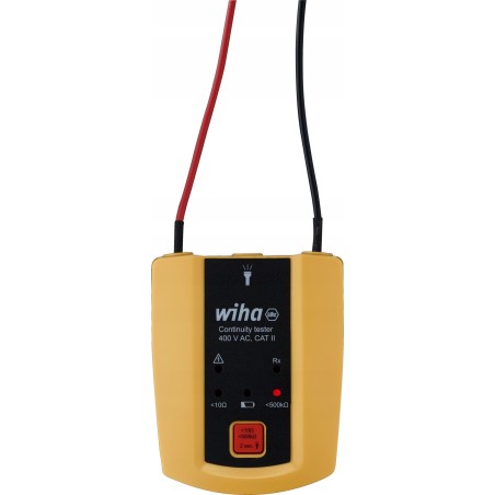Wiha Wiha Durchgangsprüfer 45222, bis zu 400 V AC, CAT II (gelb/schwarz)