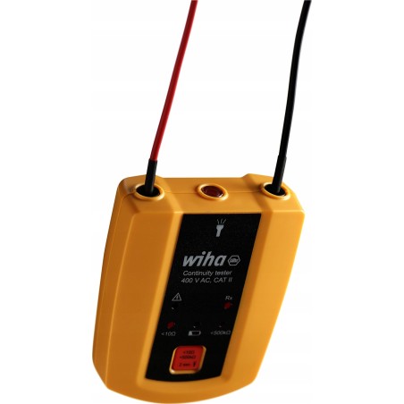 Wiha Wiha Durchgangsprüfer 45222, bis zu 400 V AC, CAT II (gelb/schwarz)