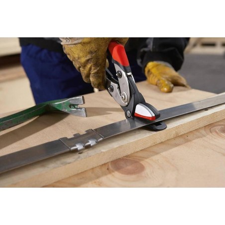Erdi Stahlbandschere mit Andruckvorrichtung, 260 mm, Erdi