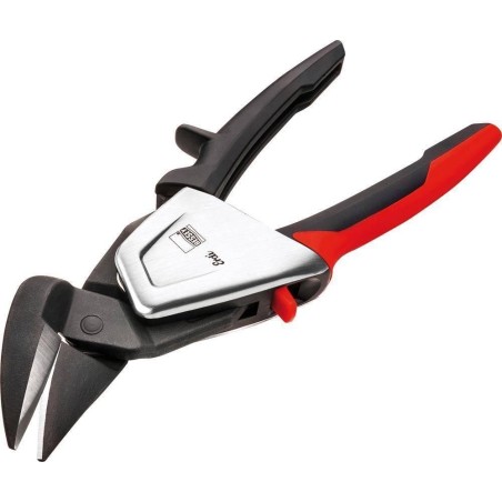 Erdi Blechschere „Ideal“ mit Hebelübersetzung und 2-Komponenten-Griff, links, 230 mm, Erdi