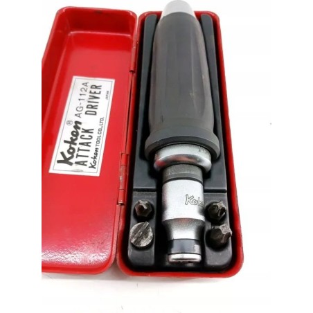 Impact-Schraubendreher mit Bits KOKEN 4112G