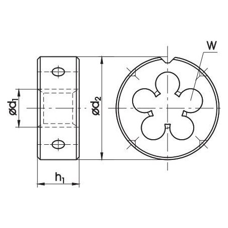 Fanar-Stecknippel 1/2" (N1-121001-4631)