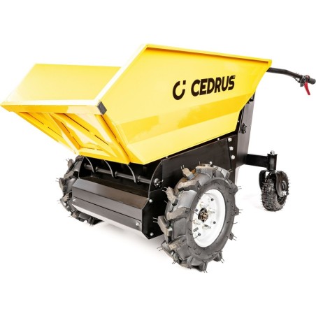 Cedrus CEDRUS TA500 BATTERIEBETRIEBENER BAU- UND GARTENTRANSPORTER, KIPPER, SCHUBKARRE 48 V, 20 Ah, 1000 W –