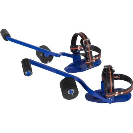 Protekt SP 205 – Kletterhaken für Stahlbetonmasten B40, Gewicht pro Paar 5,2 kg, Arbeitsbereich 225–260 mm, Riemen aus wasserbeschichtetem Gewebe