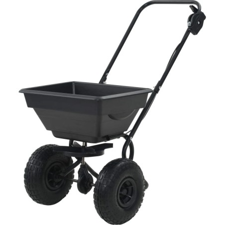 vidaXL Streuer aus PVC und Stahl, 92 x 46 x 70 cm, 15 l