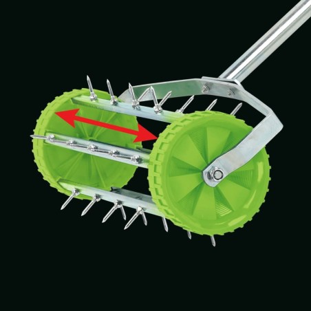 Draper Draper Tools Hand-Rasenbelüfter, 450 mm, grün