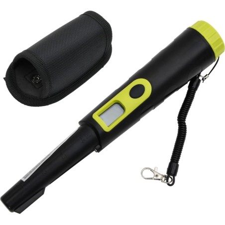 vidaXL Präzisions-Metalldetektor mit LCD-Display, schwarz-gelb