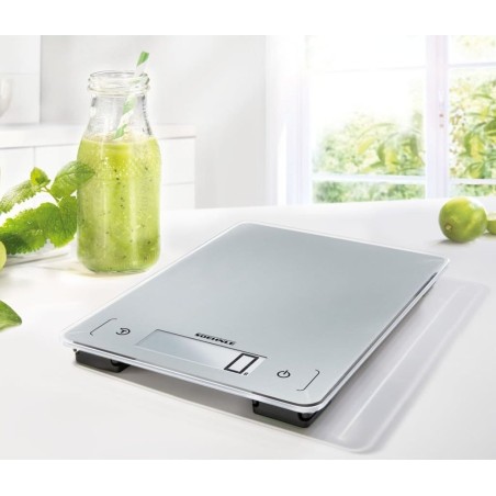Soehnle Soehnle Digitale Küchenwaage Page Aqua Proof, 10 kg, silber