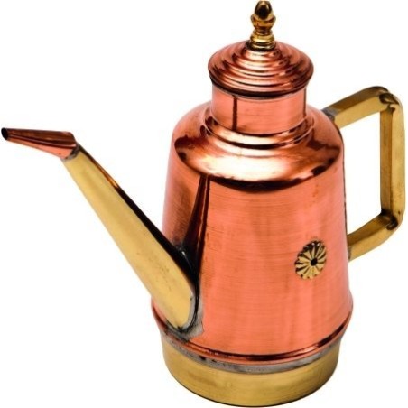 GI.METAL Gi.Metal Verzinnte Ölkanne im Retro-Stil, 1,40 l