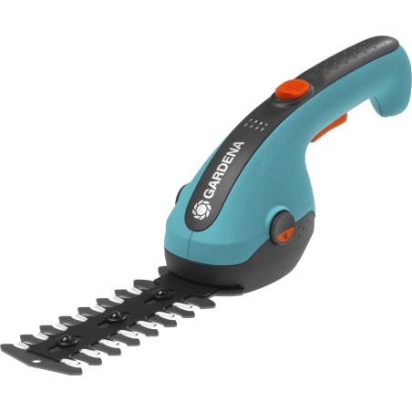 Gardena GARDENA Akku-Rasenschere ClassicCut Li, 3,6 Volt, Set mit Strauchmesser – Sonderangebot (türkis/schwarz, Li-Ionen-Akku)