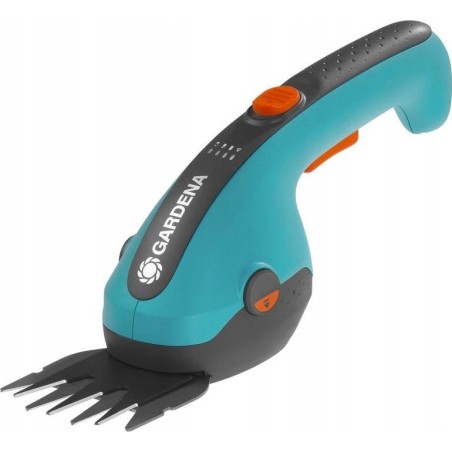 Gardena GARDENA Akku-Rasenschere ClassicCut Li, 3,6 Volt, Set mit Strauchmesser (türkis/schwarz, Li-Ionen-Akku 2,5 Ah)