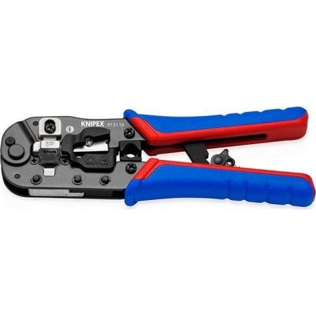 Knipex Zange zum Crimpen von RJ45-Steckern (1 Stück)