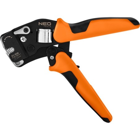 Neo Crimpzange für Aderendhülsen CRV 230 mm, selbstausrichtend 0,08–16 mm², AWG 26–5