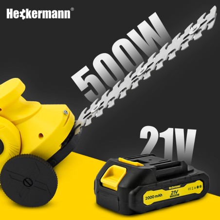 Akku-Grasschere mit Ausleger Heckermann Basic AJNTW20