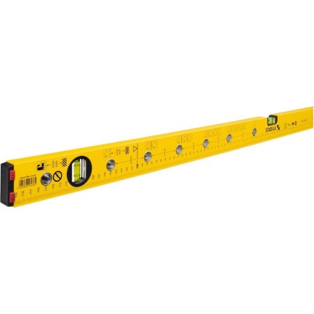 Stabila Wasserwaage Stabila Serie 70, 120 cm, mit Markierungslöchern